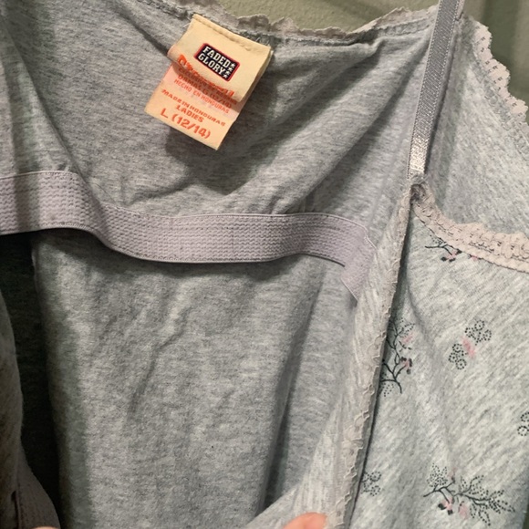 Women’s Gray with print and lace, camisole - Picture 6 of 7